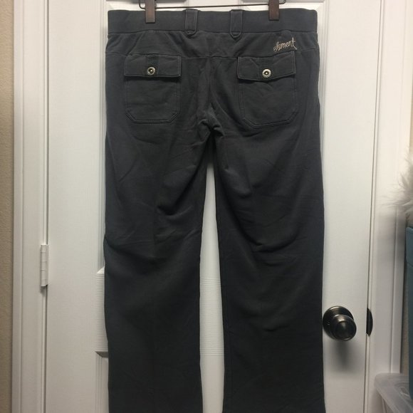 🌺Element Capri Gray Stretchy Pants Large - Picture 5 of 13